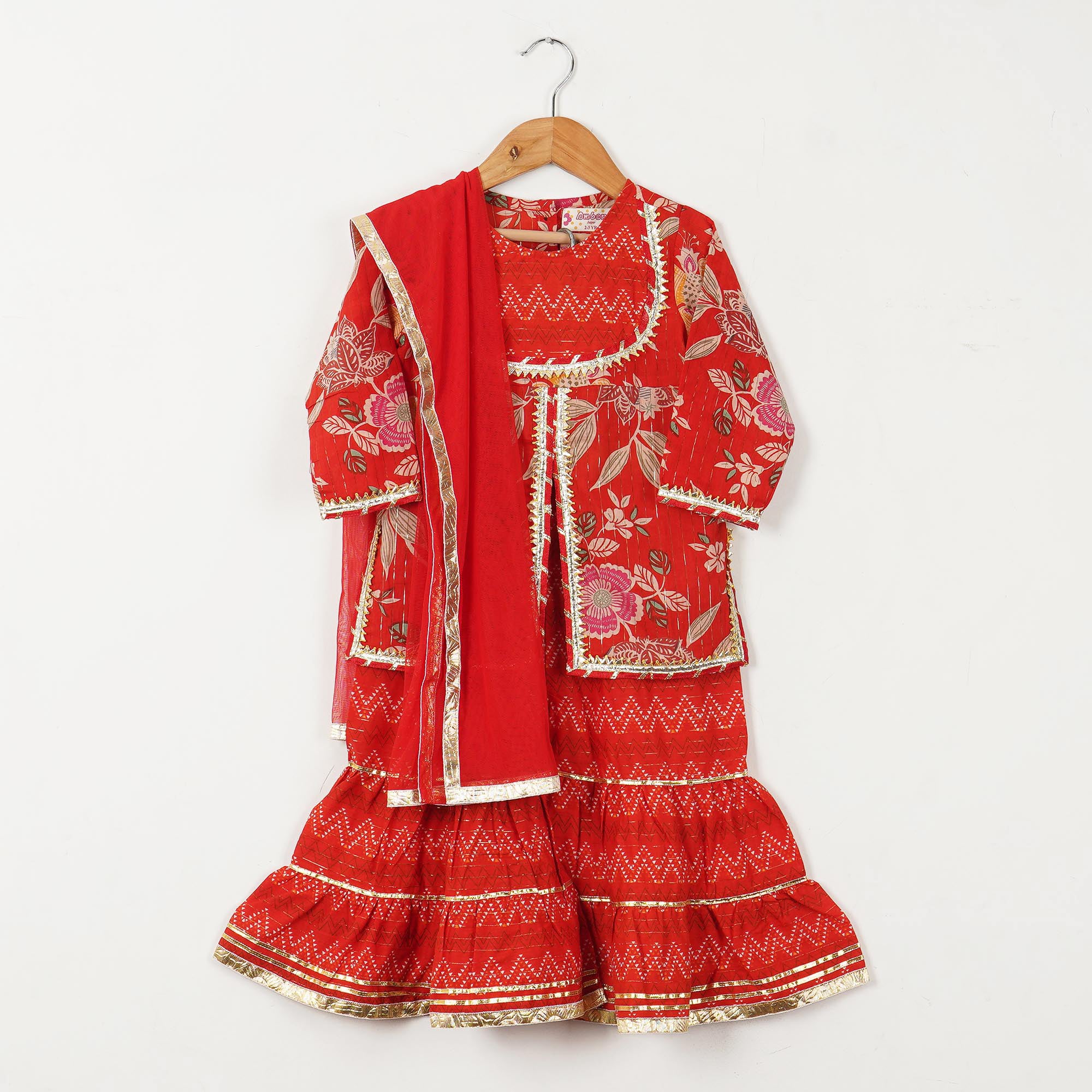 Aarika Girls Casual Kurta and Sharara Set Price in India