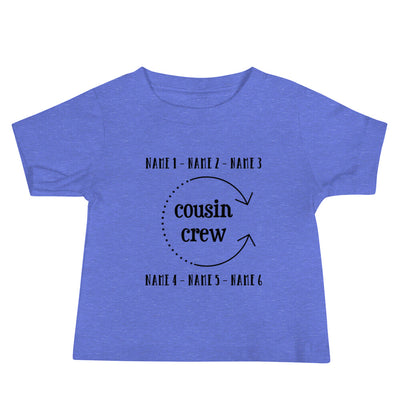 PERSONALIZED COUSIN CREW TODDLER T-SHIRT