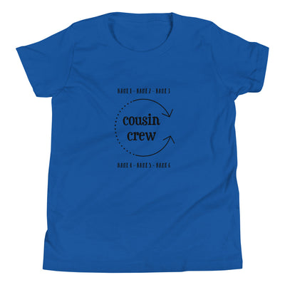 PERSONALIZED COUSIN CREW YOUTH T-SHIRT