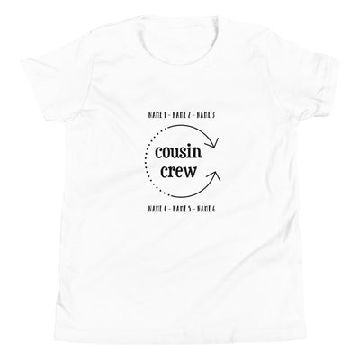 PERSONALIZED COUSIN CREW YOUTH T-SHIRT