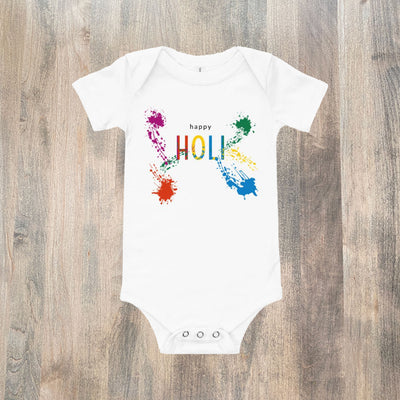 HAPPY HOLI | FESTIVAL of COLORS - BABY ONESIE