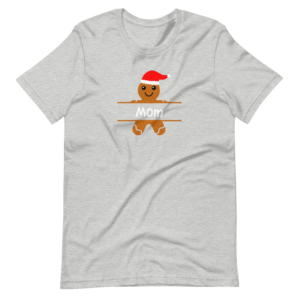 PERSONALIZED NAME GINGERBREAD COOKIE T-SHIRT (UNISEX)